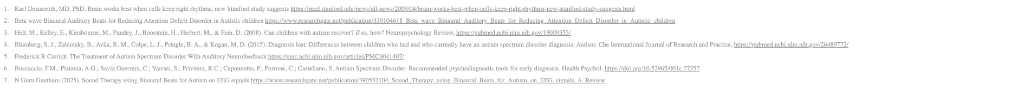 Scientific References